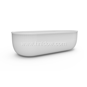 Free Standing Acrylic Back To Wall Tub